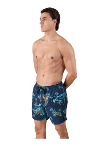 BRUNOTTI Cester-AO Men Swim Shorts All Over Night Blue | L